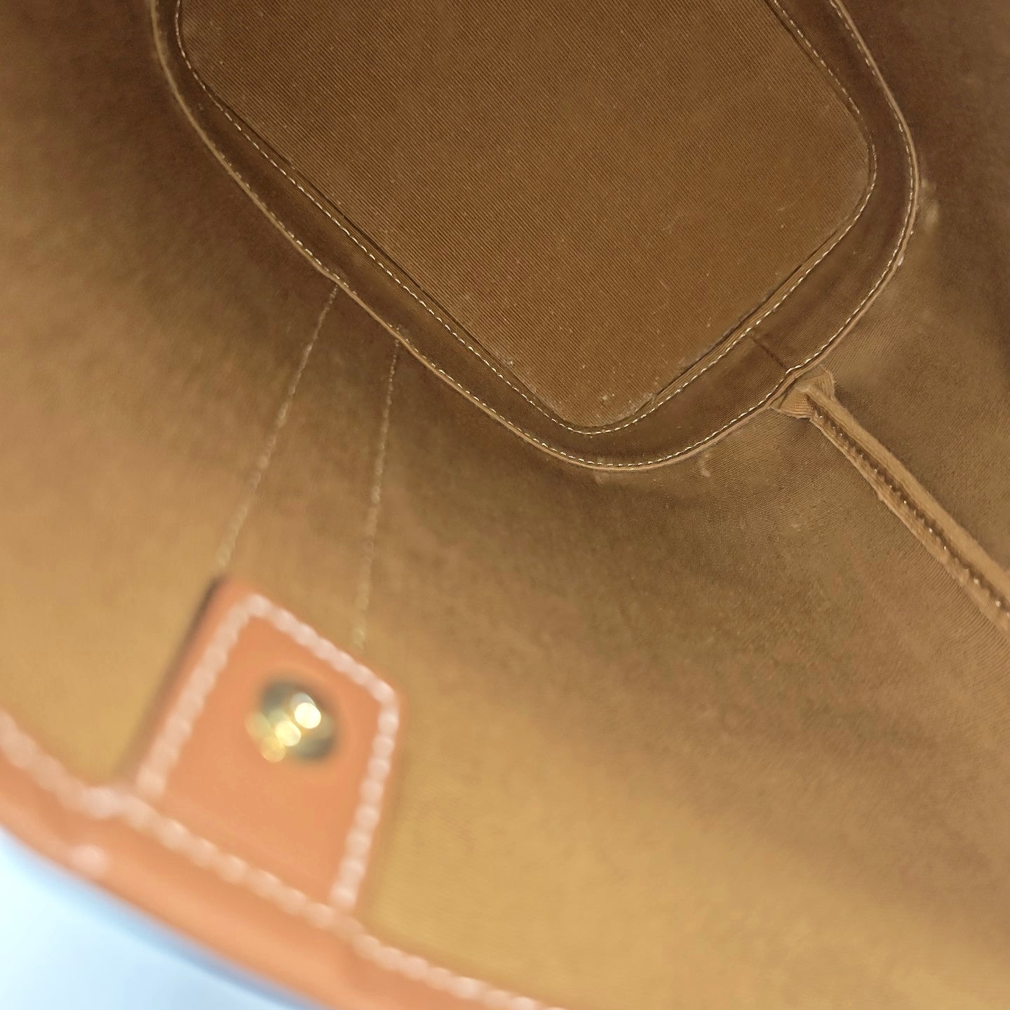 TRIOMPHE CANVAS Small Coated Canvas Brown