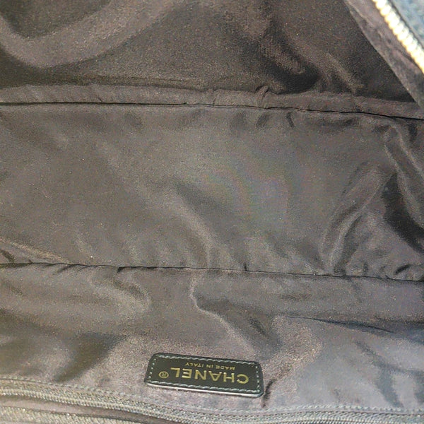 TRAVEL LINE Medium Canvas Black