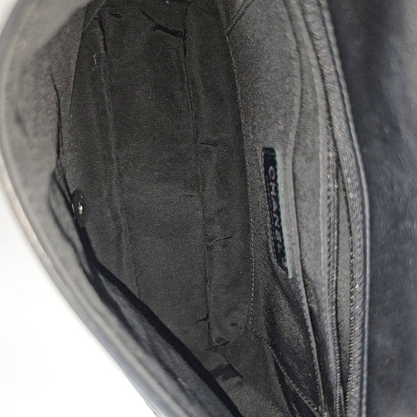 MADISON Quilted Calfskin Black