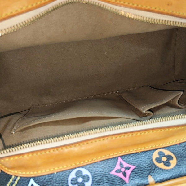 LV × TM CLAUDIA Monogram Coated Canvas Black