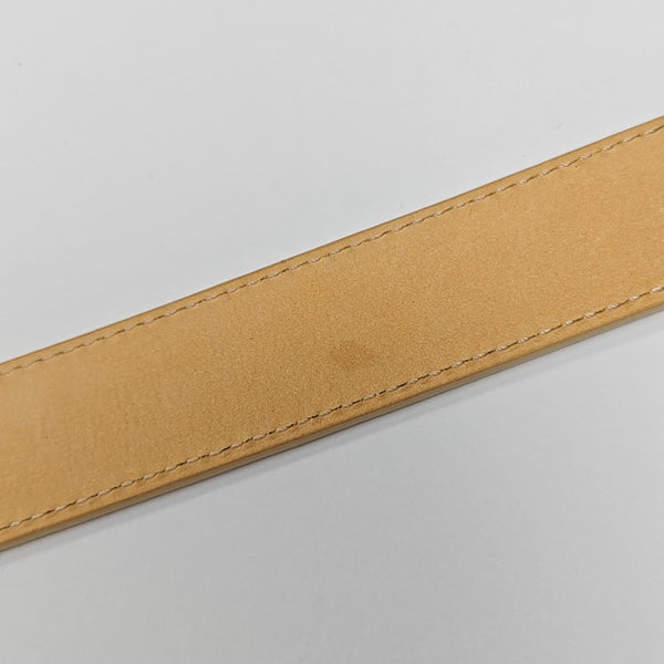 Coated Canvas Belt White