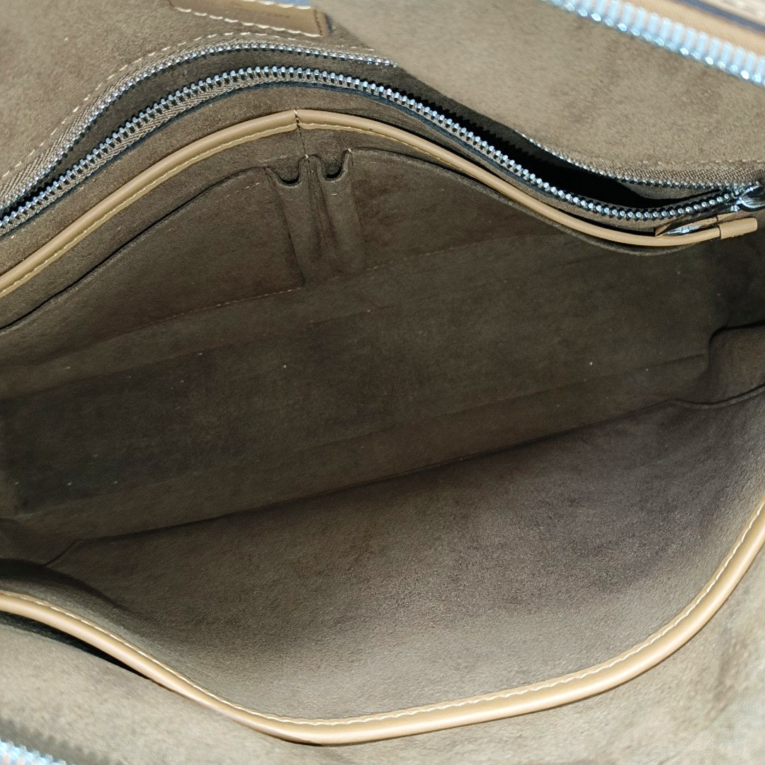Epi Shoulder Bag Brown