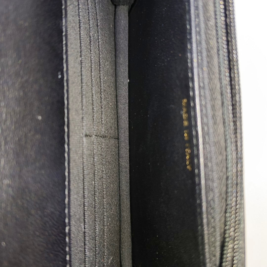 WOC Quilted Lambskin Black