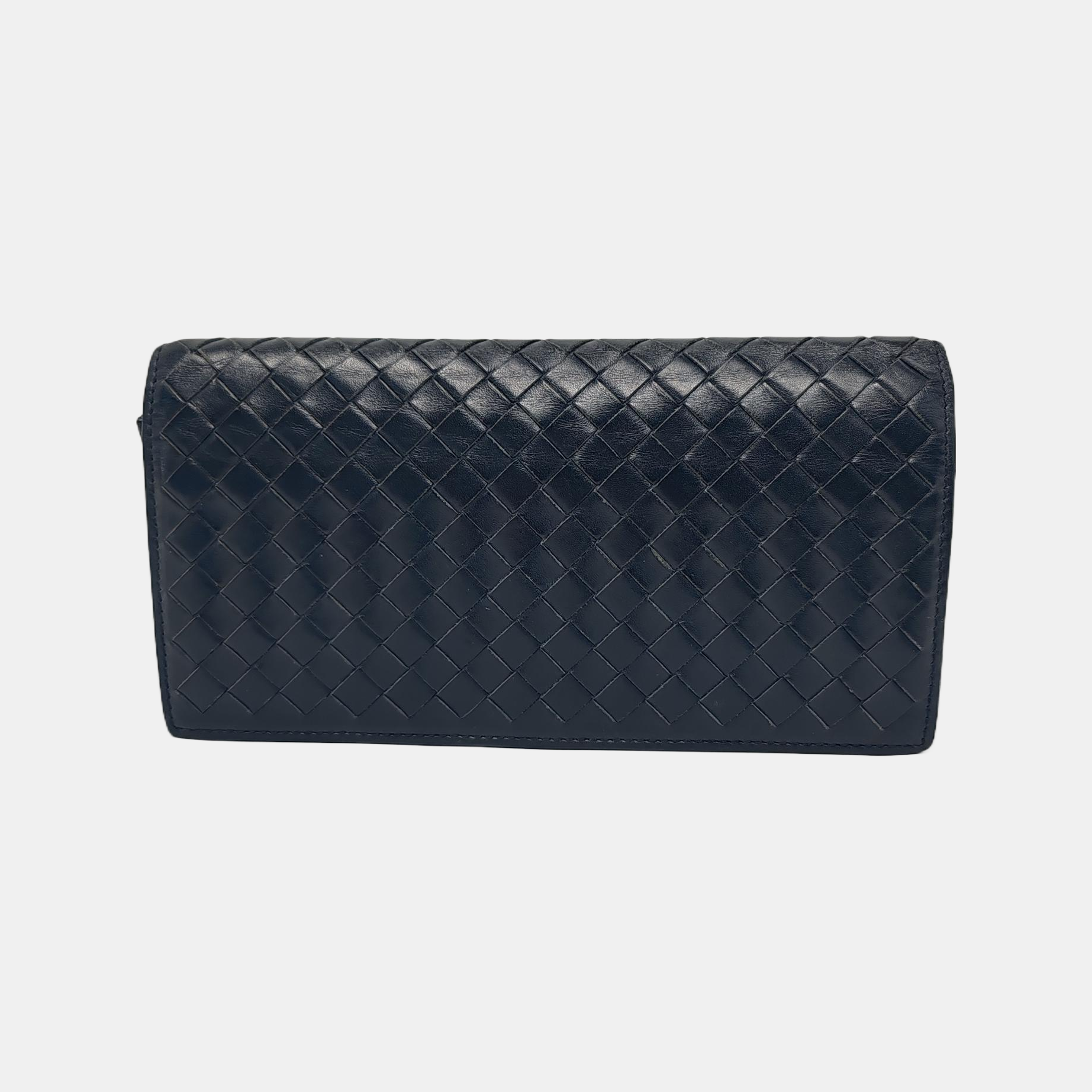 Calfskin Blue Wallet