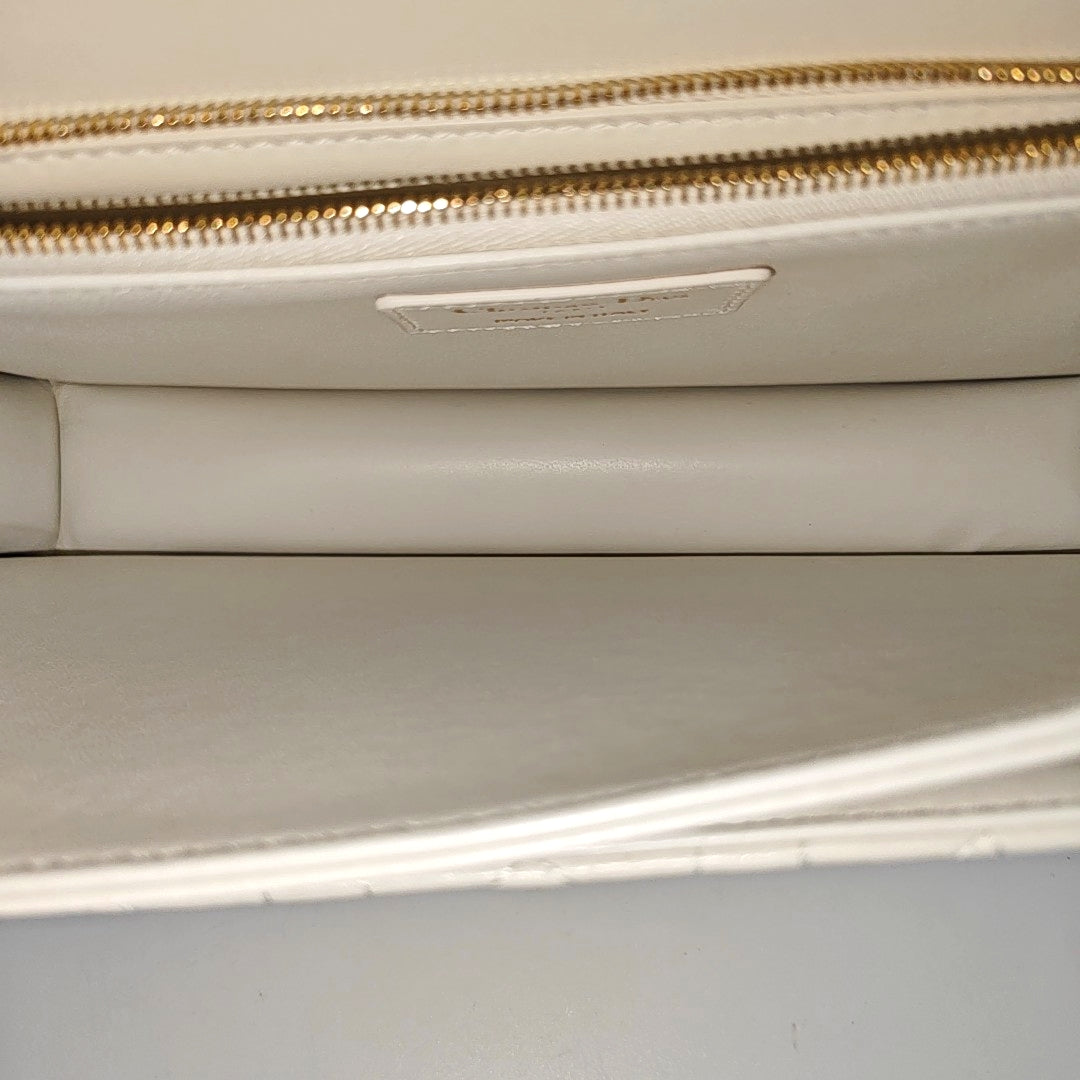 My Dior MISS DIOR Cannage Lambskin White