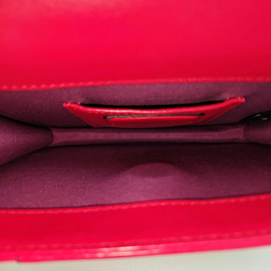 SERPENTI FOREVER Small Calfskin Red
