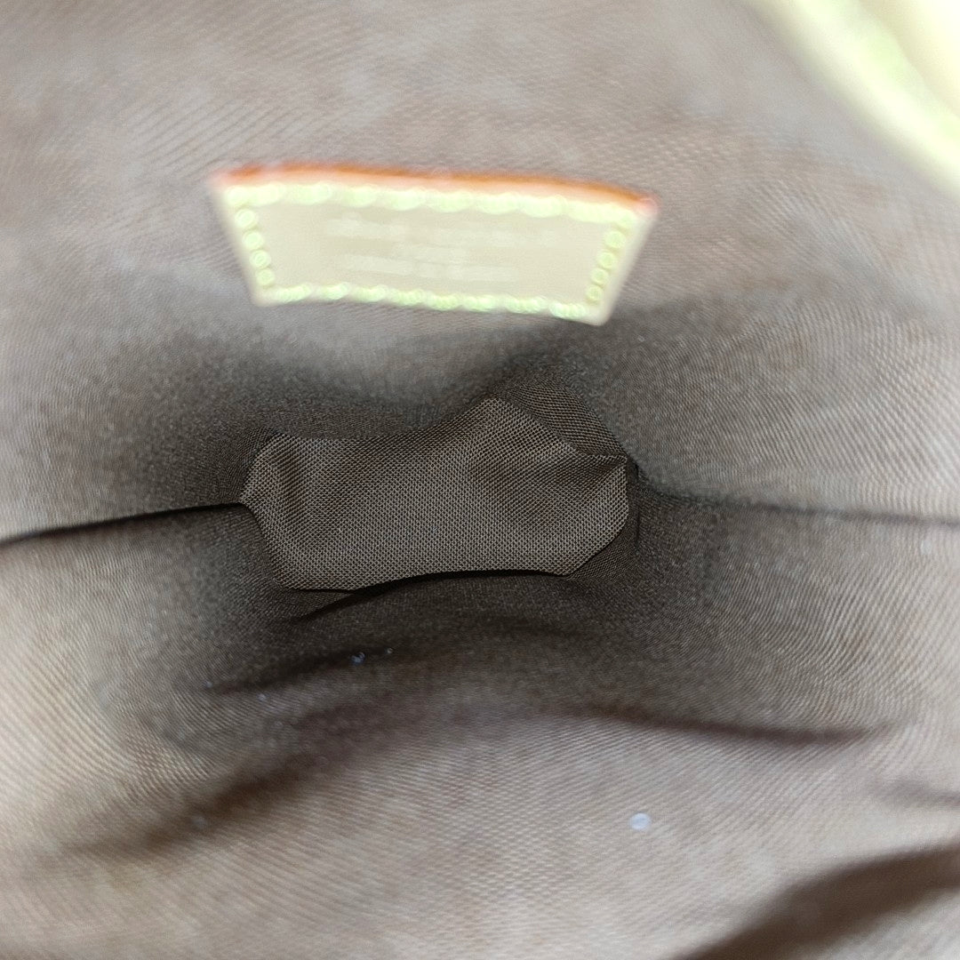 FOLD ME Monogram Coated Canvas Brown