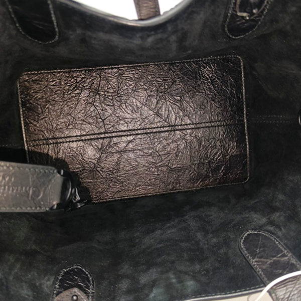 Toujours Small Cannage Calfskin Black