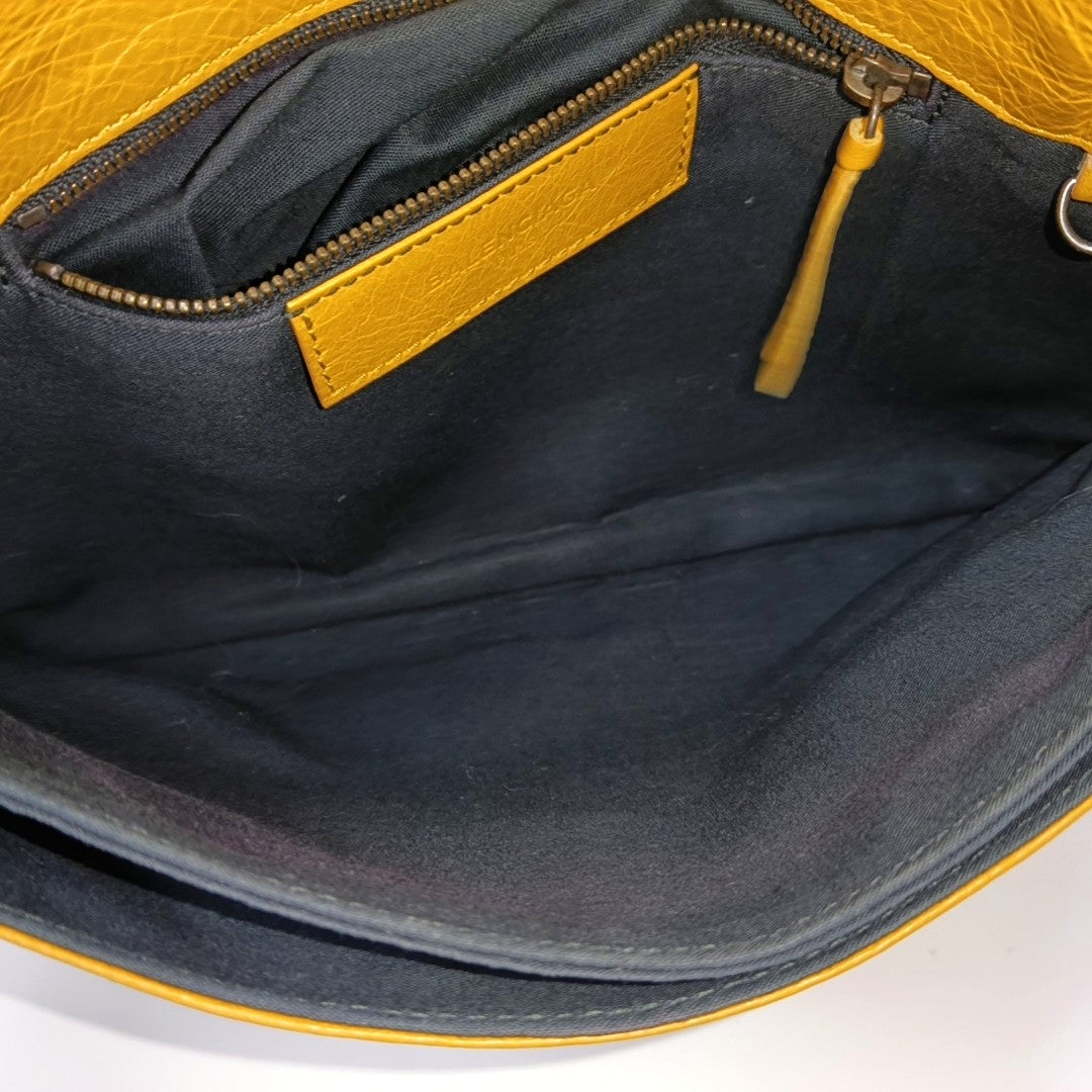 Classic City Small Lambskin Yellow