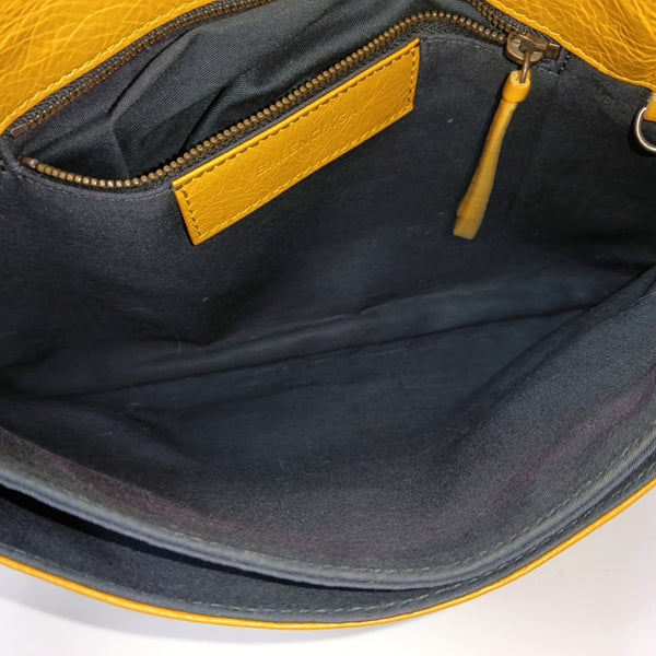 Classic City Small Lambskin Yellow