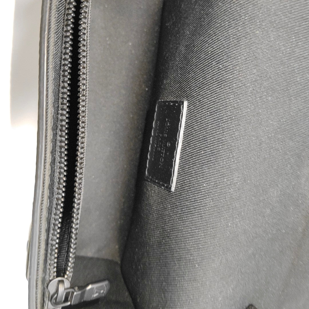 STEAMER Mini Monogram Coated Canvas Black