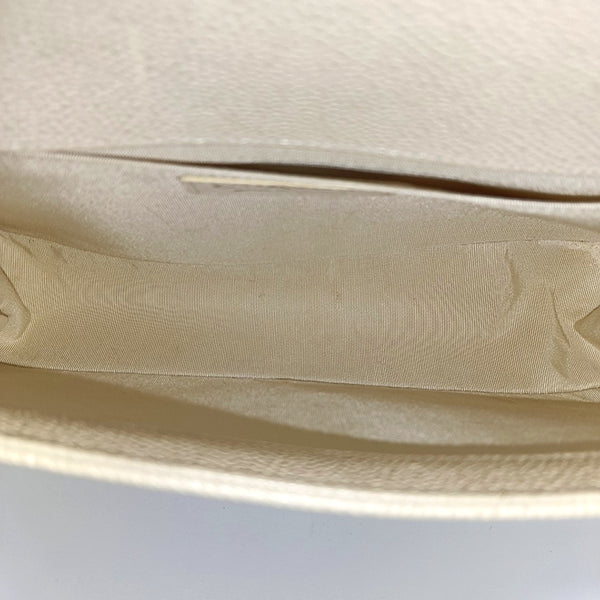 BOY CHANEL Medium Chevron Grained Calfskin White