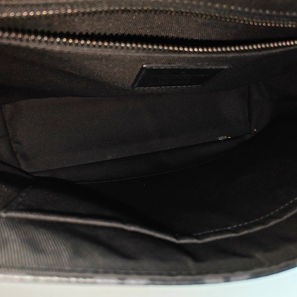 VOYAGER PM Monogram Coated Canvas Black