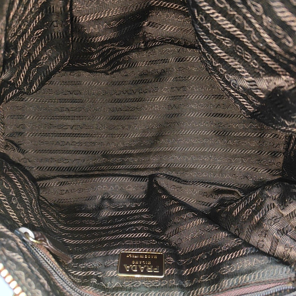 Fabric Tote Bag Brown