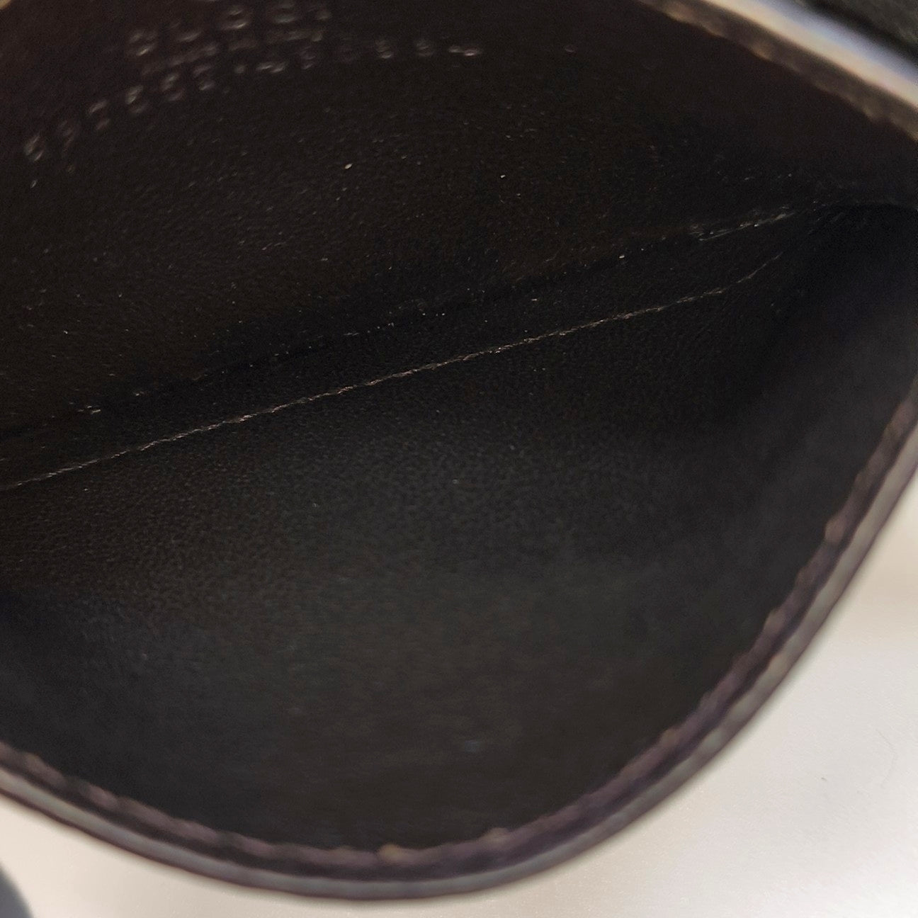 Neo Vintage Monogram Coated Canvas Brown Card Holder