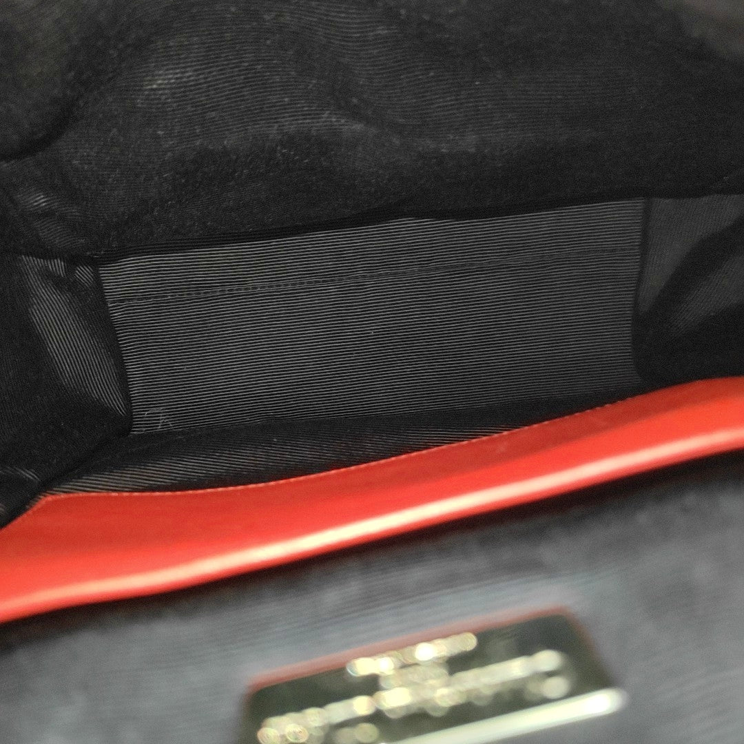 Stardust Cannage Calfskin Red