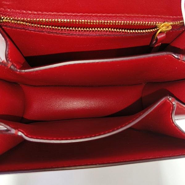 CLASSIC BOX Mini Calfskin Red