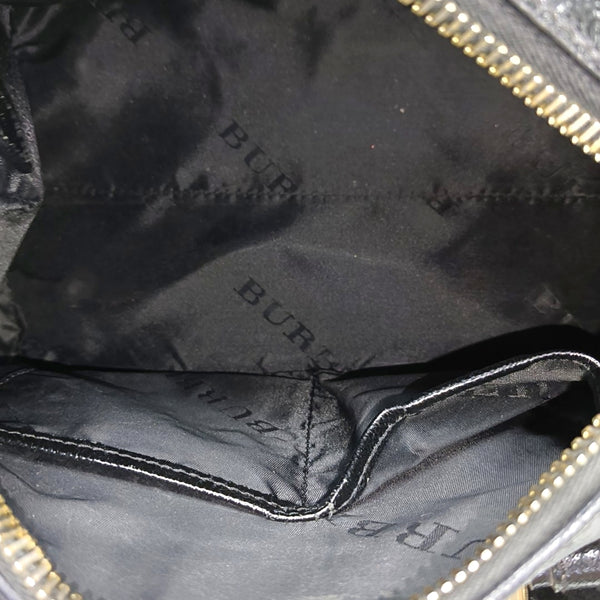 Calfskin Shoulder Bag Medium Black