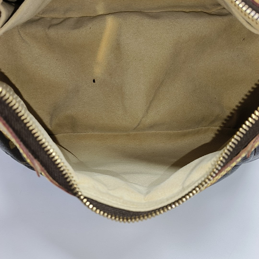 ETOILE CITY PM Monogram Coated Canvas Brown