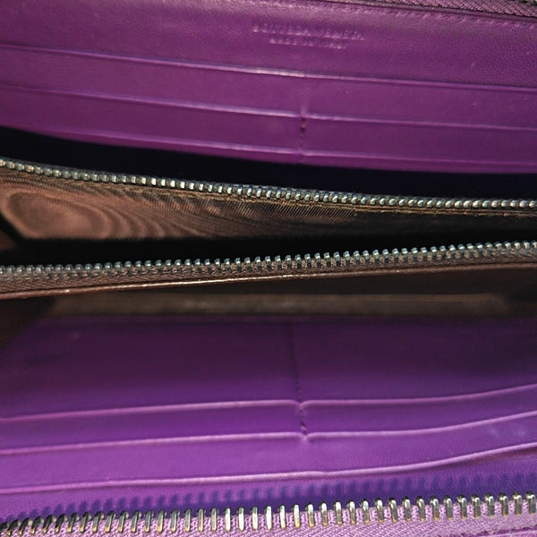 Lambskin Wallet Purple