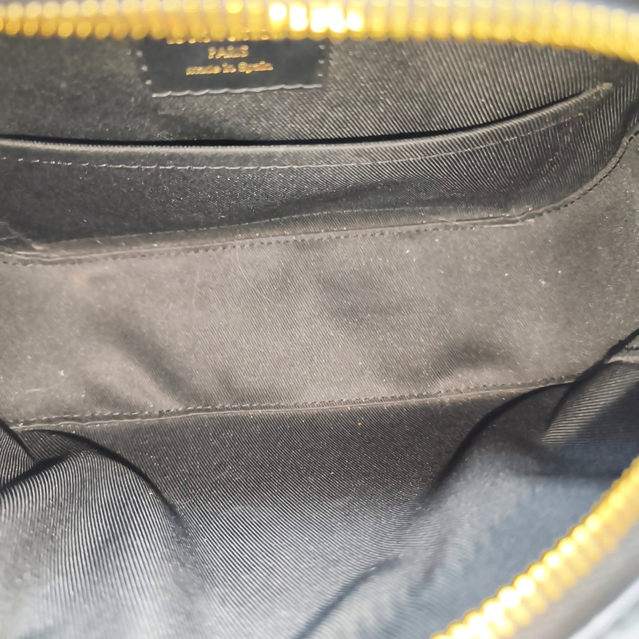 SAINTONGE Monogram Coated Canvas Brown