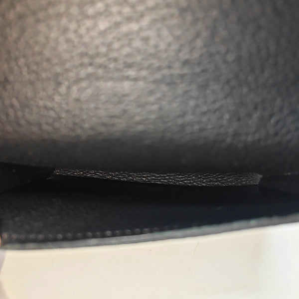 Calfskin Card Holder Black