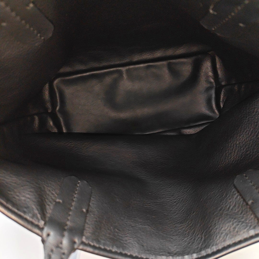 Anjou Mini Coated Canvas Black