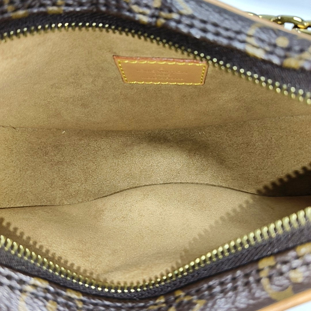LOOP Monogram Coated Canvas Brown