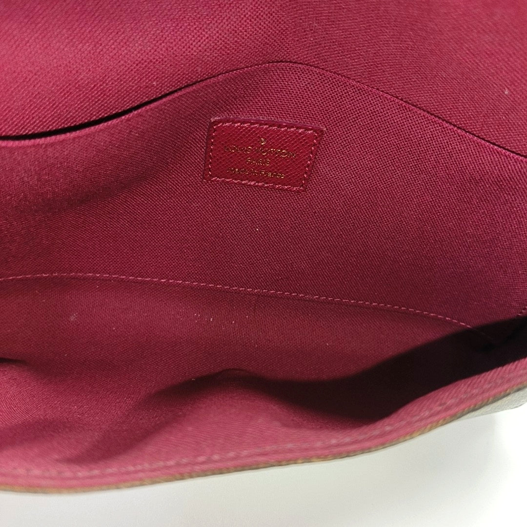 FÉLICIE Monogram Coated Canvas Brown