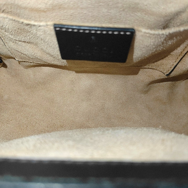 Padlock Small Monogram Calfskin Black