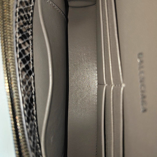 Calfskin Shoulder Bag Multicolor