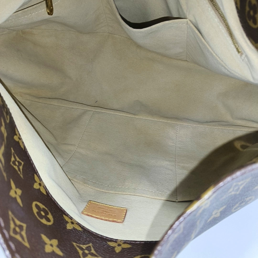 ARTSY MM Monogram Coated Canvas Brown