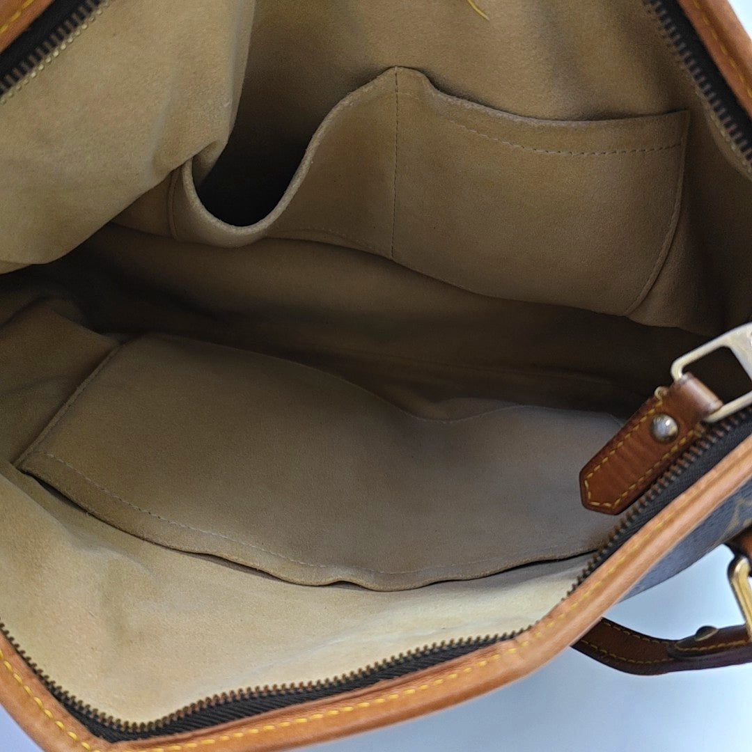 ESTRELA MM Monogram Coated Canvas Brown