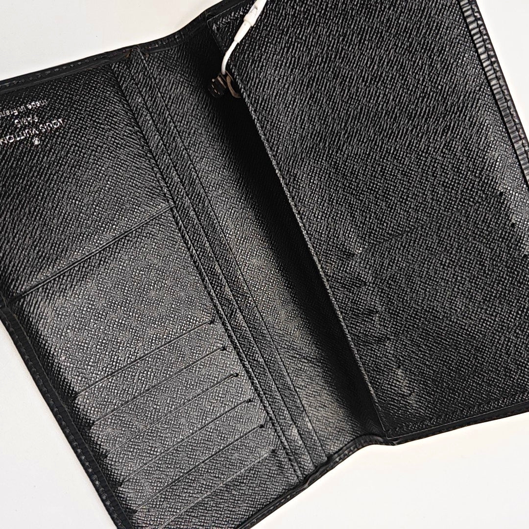 BRAZZA Epi Black Wallet