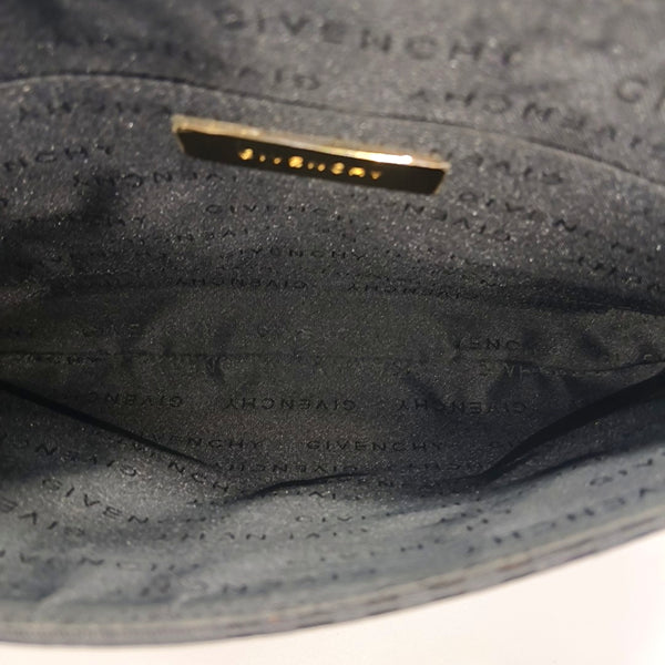 Canvas Top Handle Bag Black