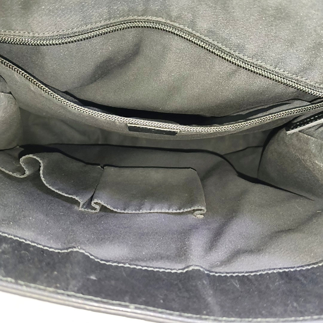Calfskin Backpack Black