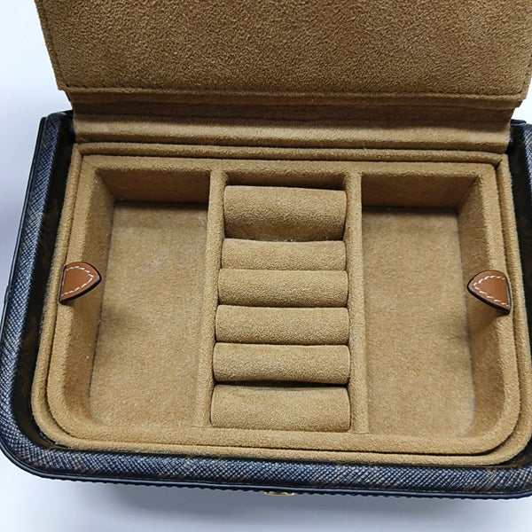 Large Coated Canvas Brown