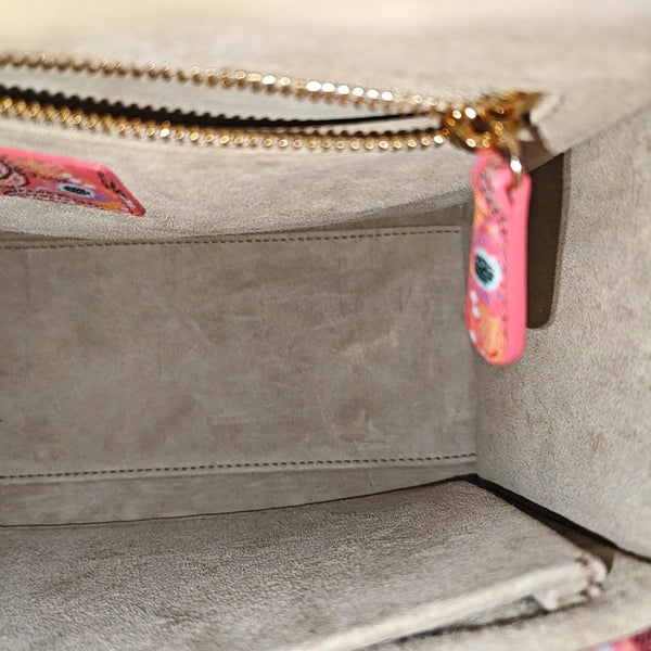 Lady Dior Medium Quilted Fabric Multicolor
