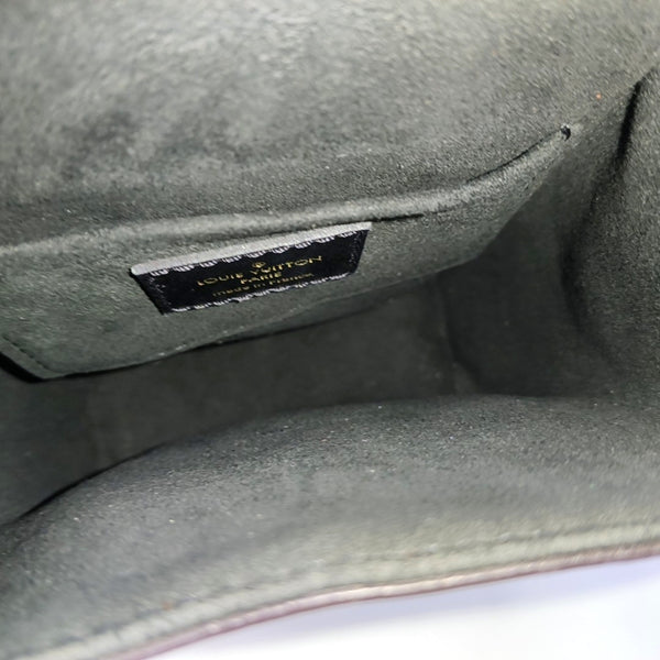 CAMERA BOX Monogram Coated Canvas Brown