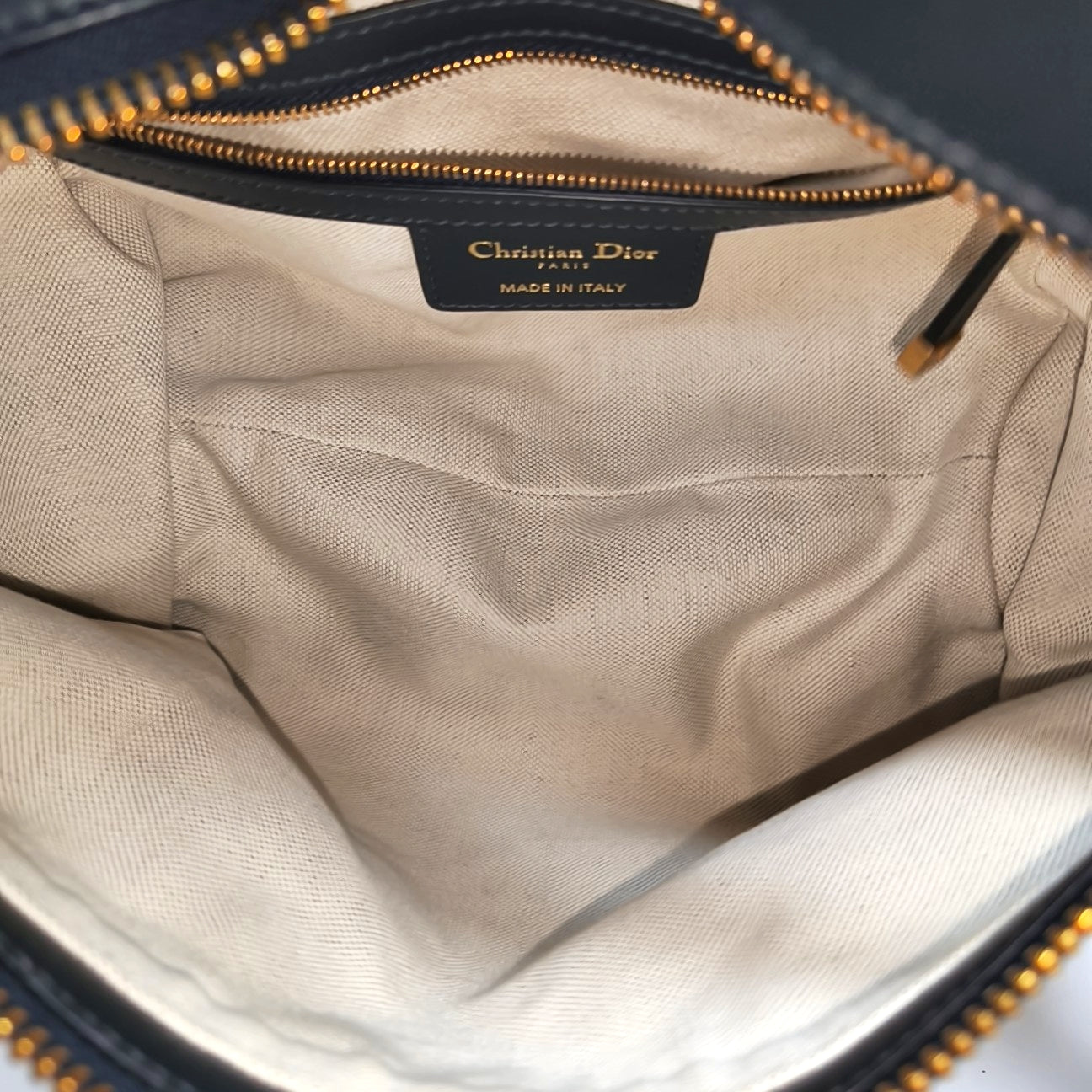 D-Journey Small Oblique Canvas Beige