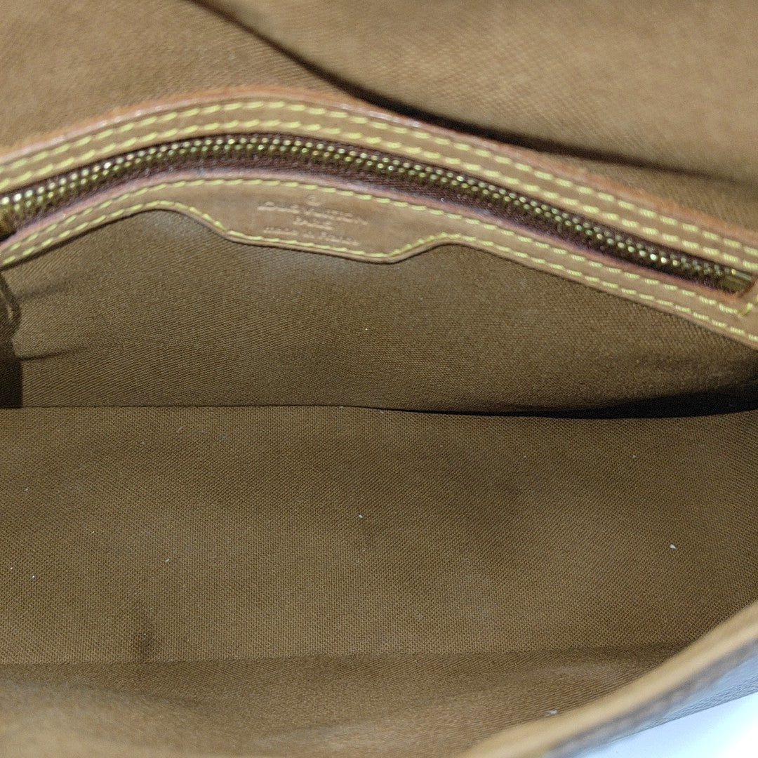 LOOPING PM Monogram Coated Canvas Brown