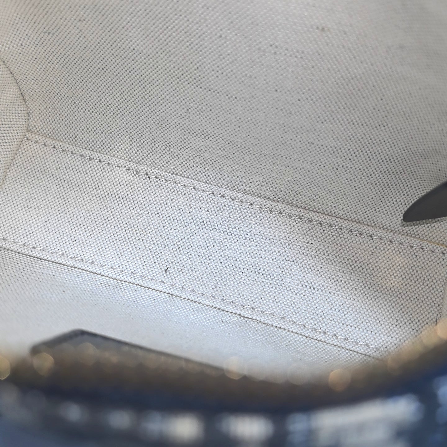 Lingot Mini Oblique Canvas Blue