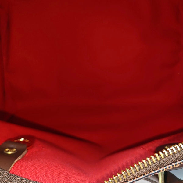 Authenticated pre-owned  SPEEDY 30 Damier Ebene Coated Canvas Brown - Top Handle Bag at Looply