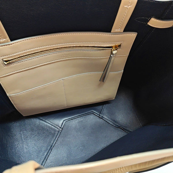 CABAS PHANTOM Small Calfskin Gray