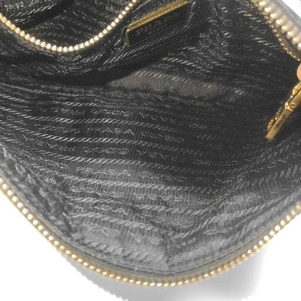 Nylon Top Handle Bag Black