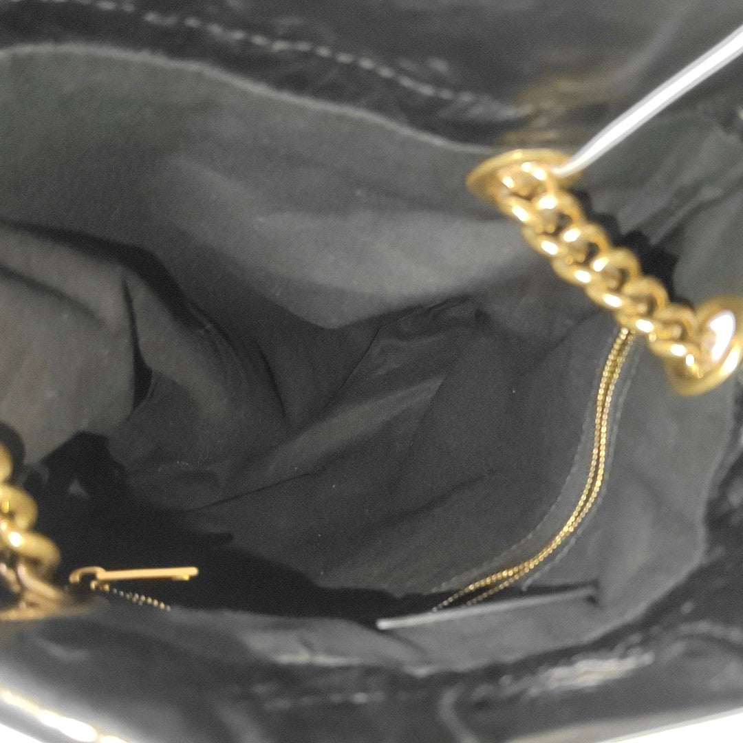 Calfskin Shoulder Bag Black