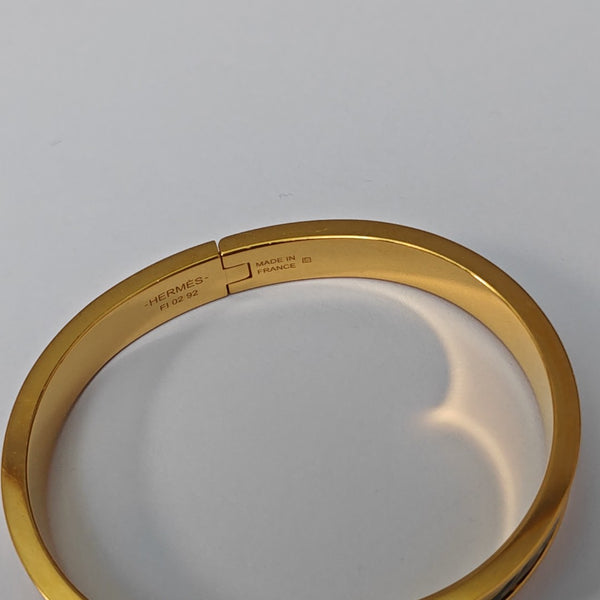 Chaine D'ancre Metal Gold Bangle