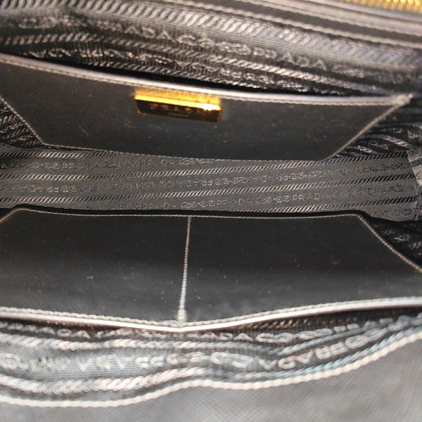 Saffiano Calfskin Tote Bag Black