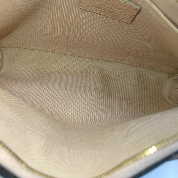 PALLAS BB Monogram Coated Canvas Brown