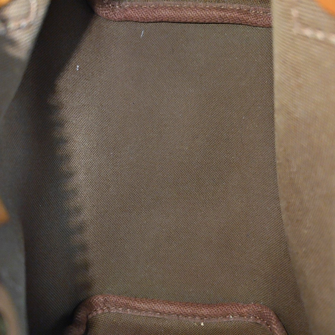 SPEEDY Nano Monogram Coated Canvas Brown